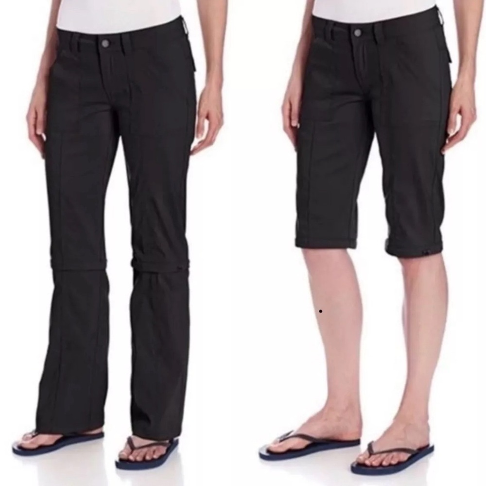 ***prAna*** Breathe Convertible Zip Off Hiking Trekking Pants Women's Size 12